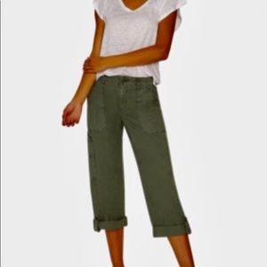 Anthro Sanctuary Surplus Explorer Patch Crop Pant